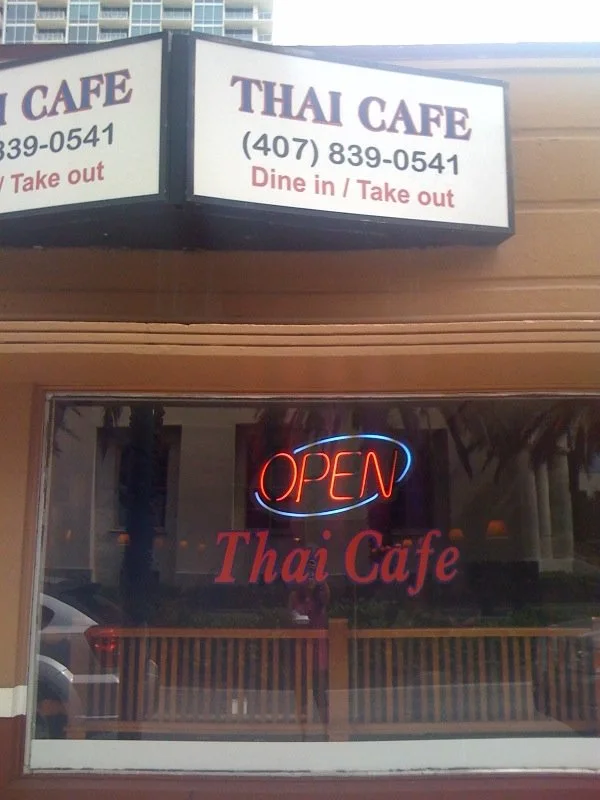Thai Cafe, Thai restaurant